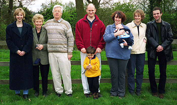 Janet, Peter and family